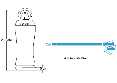 ABCO Massage Couch (Special) - Schematic Drawing