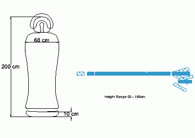 ABCO Massage Couch - Schematic Drawing